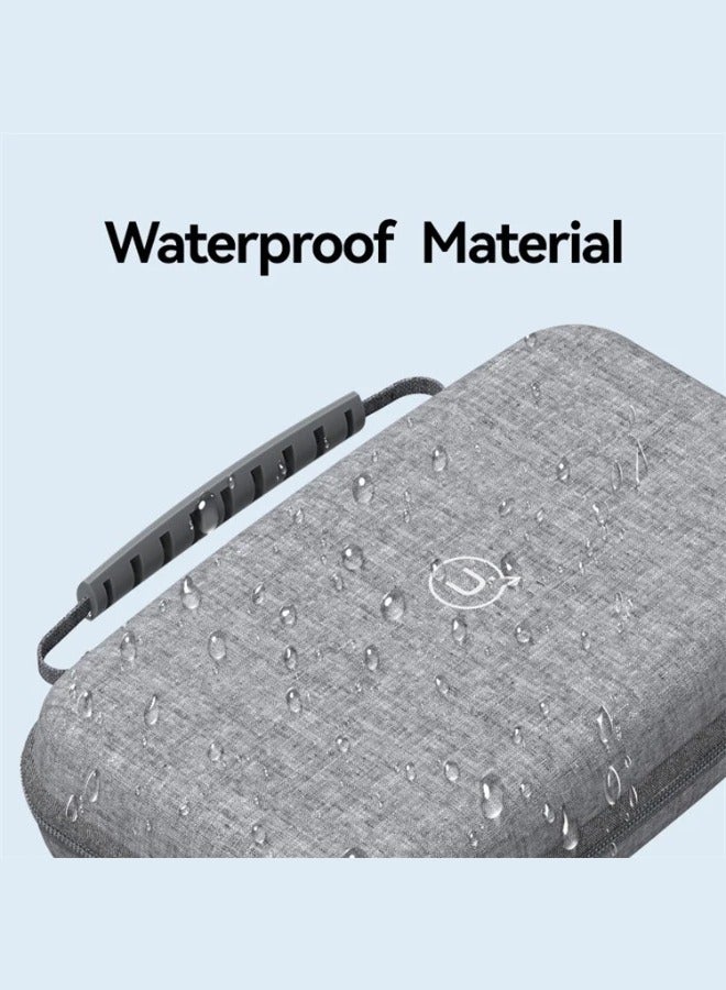 Usams Electronic Organizer Travel USB Cable Accessories Bag/Case Waterproof for Power Bank Charging Cords Chargers Mouse Earphones Flash Drive - Image 4