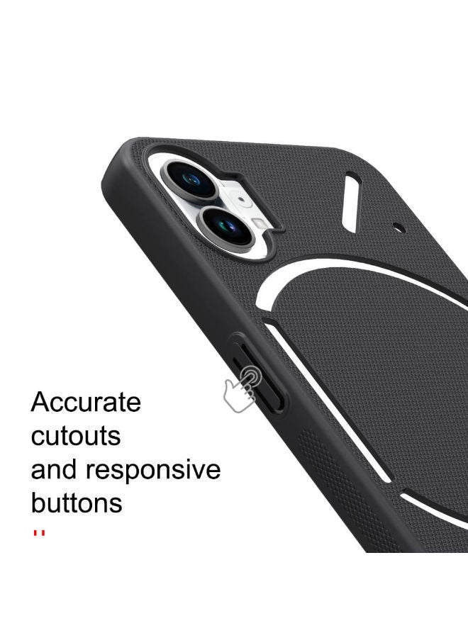 Nillkin Super Frosted Shield Matte cover case for Nothing Phone One (Phone 1) - Image 3