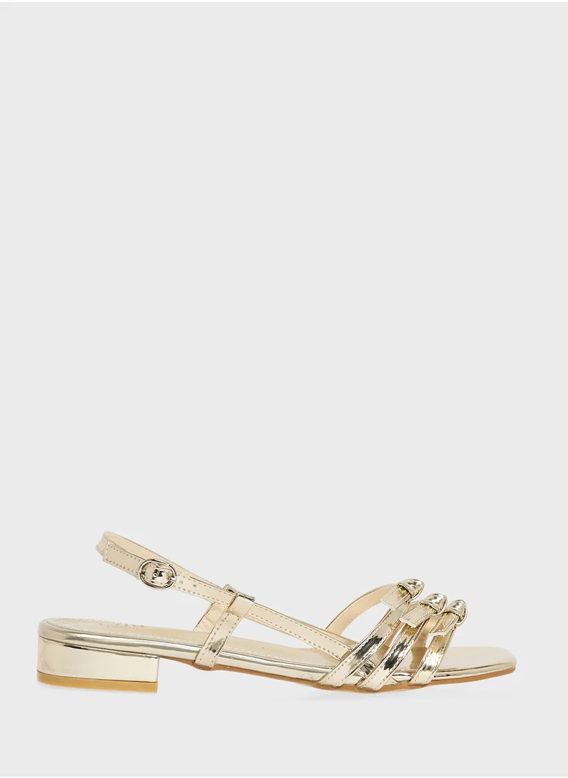 ايلا Flat Sandal With Bows