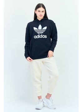 adidas Originals Women Sportswear Fit Long Sleeve Outdoor Hoodie, Black  - Image 4