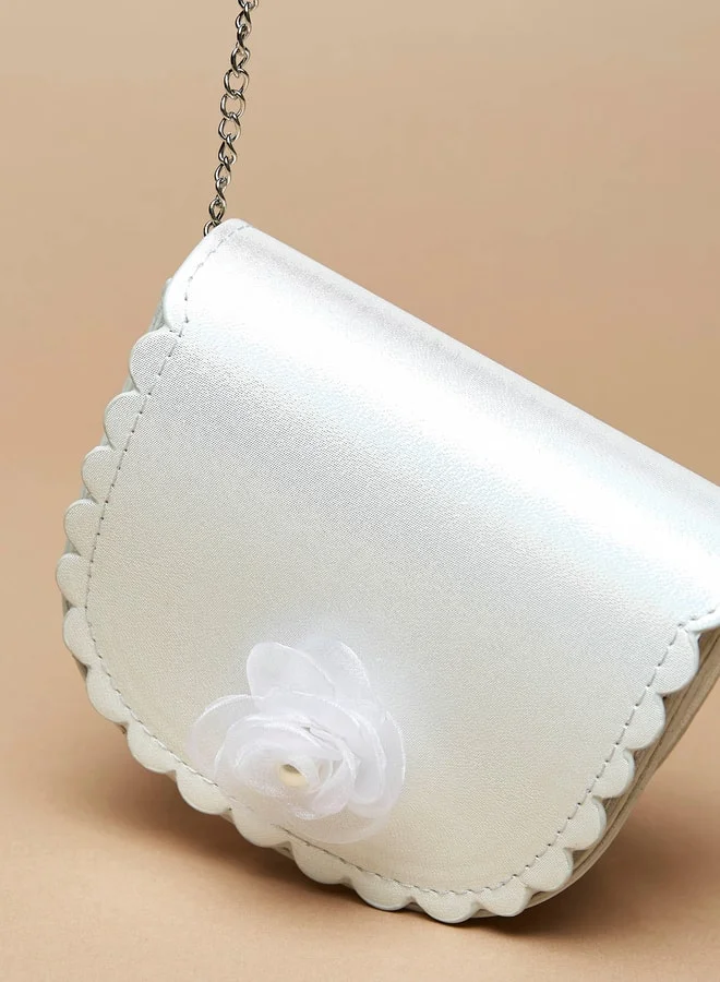 فلورا بيلا من شو إكسبرس Floral Embellished Crossbody Bag