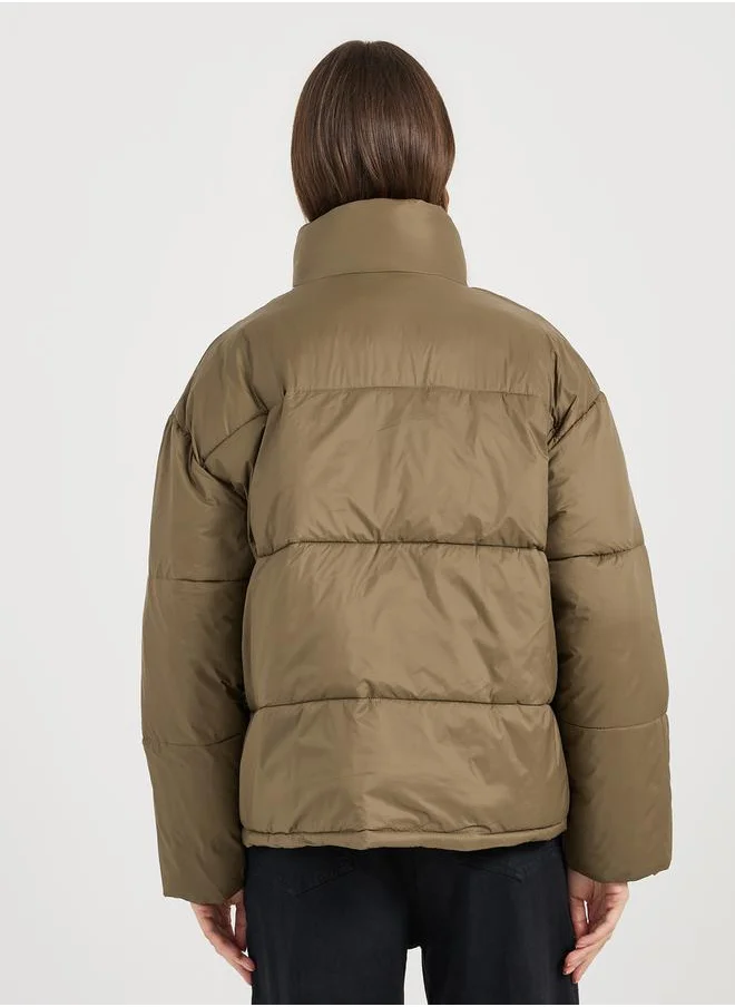 Styli Oversized Regular Length Padded Jacket