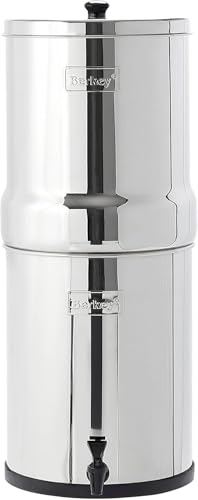 Berkey Royal Berkey GravityFed Stainless Steel Countertop Water Filter System 325 Gallon with 2 Authentic Black Berkey Elements BB92 Filters - Image 1