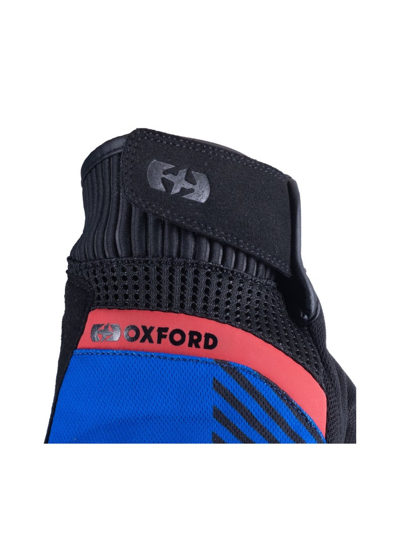 Oxford Byron Glove Blue & Red - Image 3