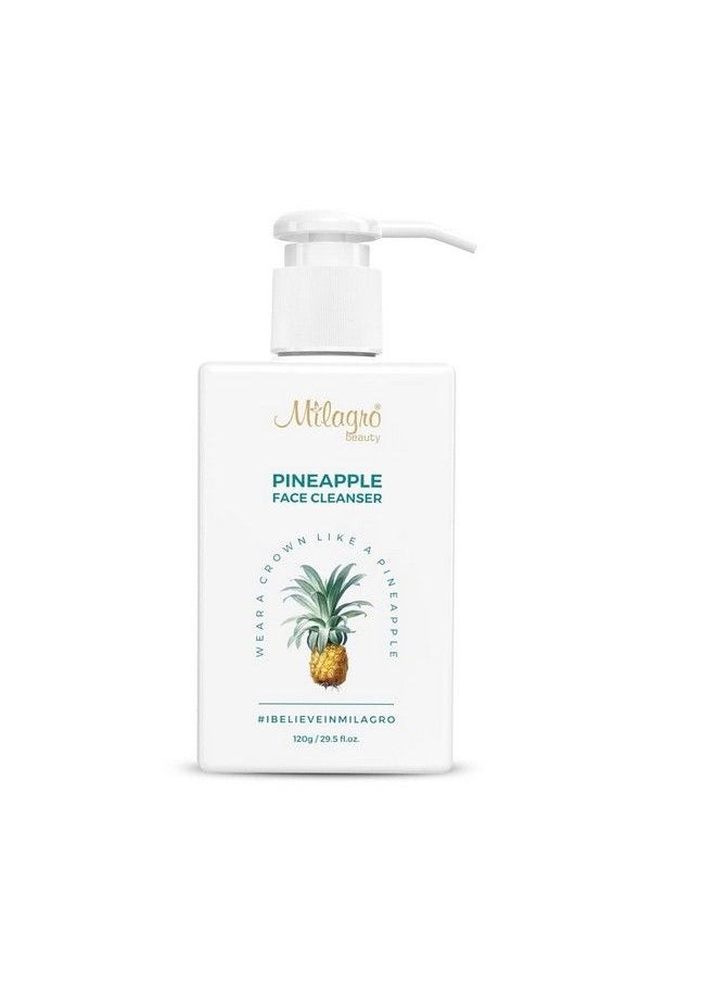 Milagro Beauty - Pineapple Face Cleanser Gelbased Nonfoaming Deep Cleansing Facial Wash For All Skin Types Men & Women (100Ml) - Image 1