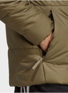 اديداس جاكيت معزول بي اس سي مزين بـ 3 خطوط  - Image 4