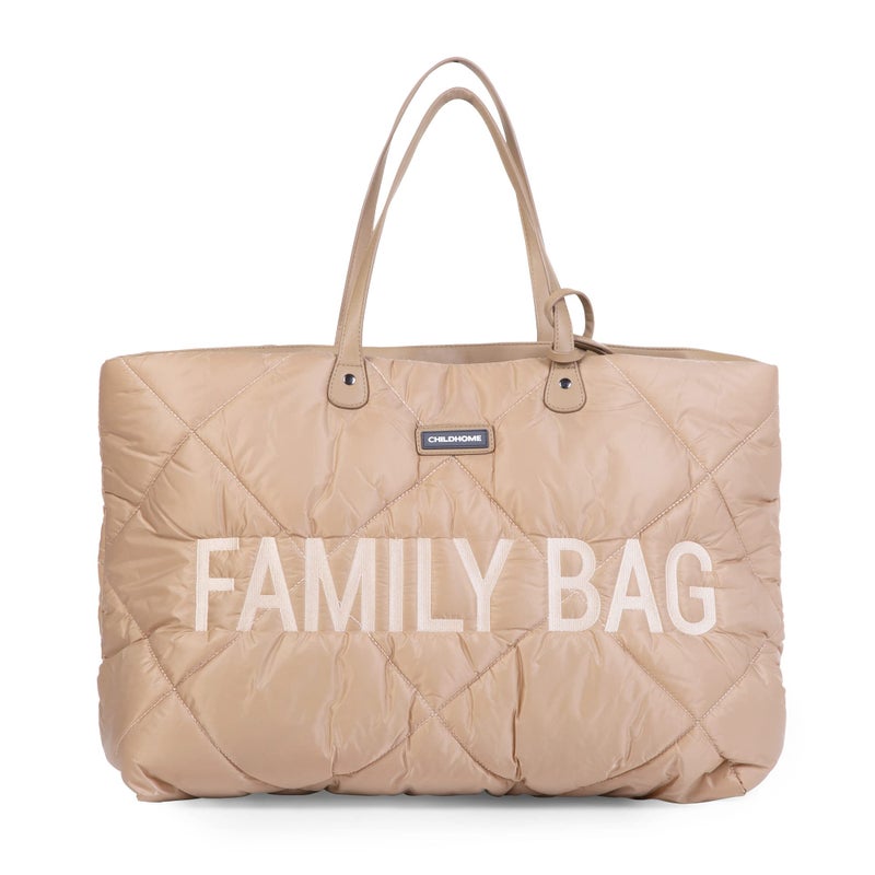 Childhome Family Bag, Quilted Beige - Image 1