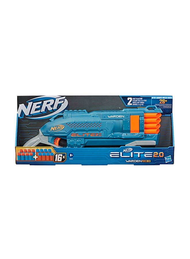 NERF Elite 2.0 Warden DB-8 Blaster - Image 2