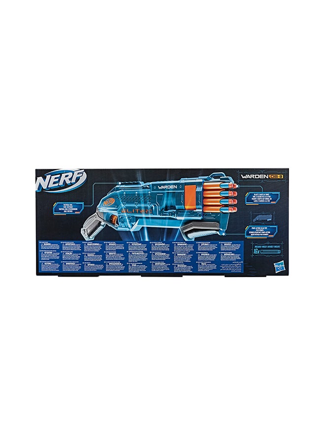 NERF Elite 2.0 Warden DB-8 Blaster - Image 4