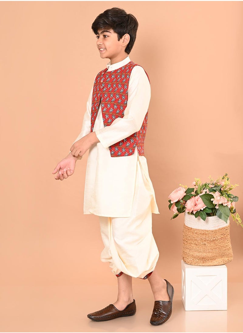 LILPICKS - طقم بيجامة كورتا مع سترة نهرو - Image 1