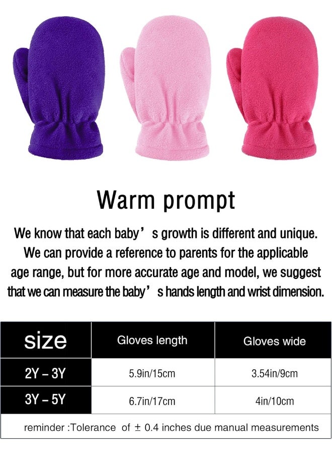Satinior Kids Winter Warm Mittens for Boy Girl  - Image 3