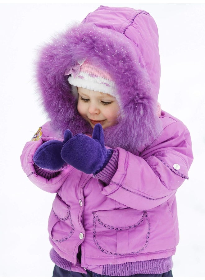Satinior Kids Winter Warm Mittens for Boy Girl  - Image 2