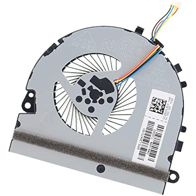 DEAL4GO CPU COOLING FAN L20473-001 DC28000L6D0 REPLACEMENT FOR H P 15-DA 15-DB 250 G7 255 G7 15-DR 15-DS 15-DX 15-DA0014TX 15-DB0025NL - Image 1
