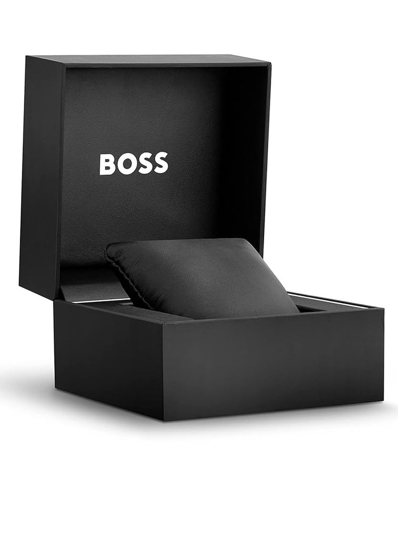 BOSS Analogue Quartz Watch for Women with Silver Stainless Steel Bracelet - 1502646, Silver White, bracelet - Image 5