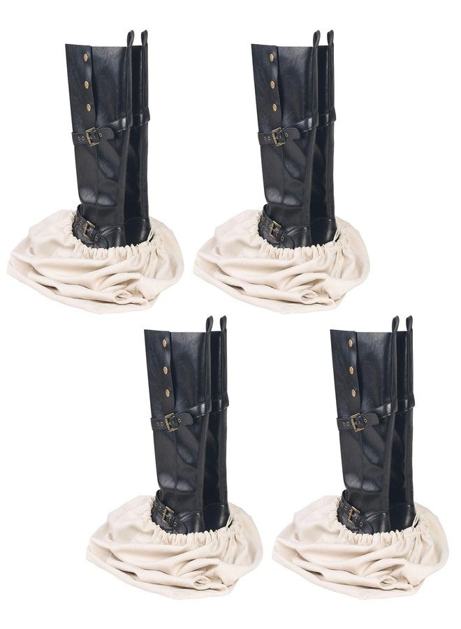LAKE OF FIRE 4 Pcs Boot Bag for Cowboy Boots - Travel Boot Storage Bag for Cowboy Boot Protection (21" X 12") - Image 1