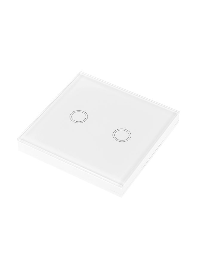 NIBEMINENT 2-Channel Wireless Wall Touch Panel Sticky Transmitter Modules White - Image 5