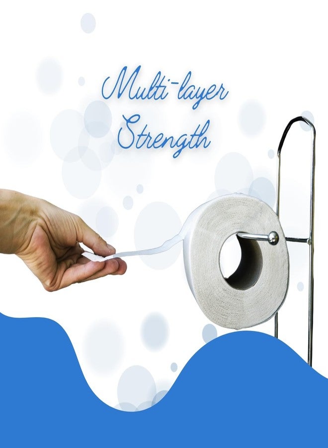 Liora 2 Ply Toilet Paper Roll | 1110 Pulls | 185 Pulls x 6 Rolls| Ultra-Soft, Highly Absorbent Tissue | Compatible with All Dispensers | Ideal for Home, Office & Restaurant Use - Image 5