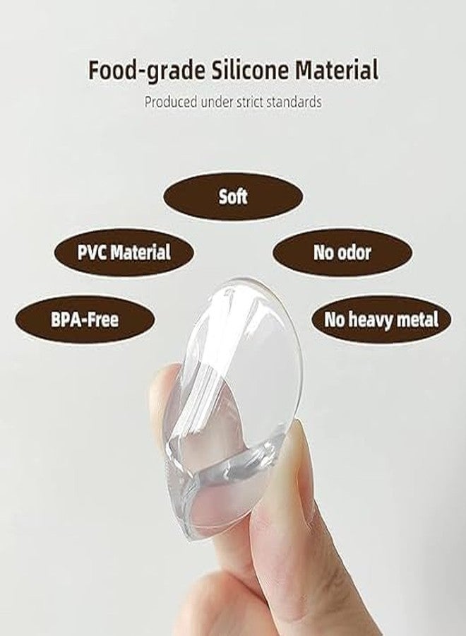 JOYJAY Corner Protector with Thickened Adhesive (16 Ball-Shaped) Clear Baby Proofing Corner Guards Large Size & Soft Protect Children from Furniture & Sharp Table Corners - Image 3