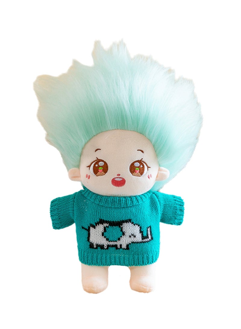 30 CM Cartoon Cute Sweater Little Girl Plush Toy Soft Stuffed Doll For Girls And Boys All Ages Gift (Style E)  - Image 1