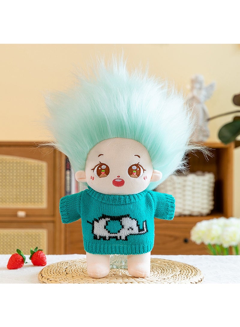 30 CM Cartoon Cute Sweater Little Girl Plush Toy Soft Stuffed Doll For Girls And Boys All Ages Gift (Style E)  - Image 3
