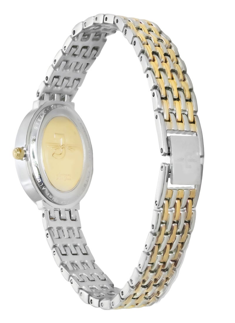 Jovial JOVIAL 16056LTMQ01ZE Women's Stainless Steel Watch,19mm, MOP Dial  - Image 3