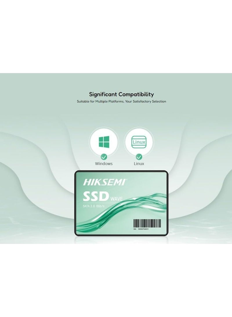 HIKSEMI 1024GB 3D NAND 2.5-inch SATA III SSD Internal Solid State Drive Up to 550MB/s speed - Image 2