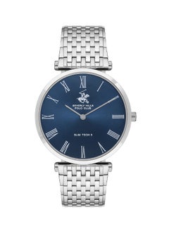 BEVERLY HILLS POLO CLUB Men's Analog Round Shape Metal Wrist Watch BP3616X.390 - 39 Mm  - Image 1