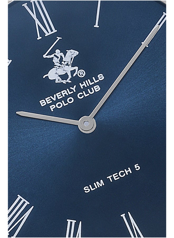 BEVERLY HILLS POLO CLUB - Men's Analog Round Shape Metal Wrist Watch BP3616X.390 - 39 Mm - Image 1