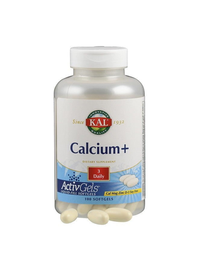 KAL أقراص كالسيوم بلس 1000 مجم 100 قرص - Image 4