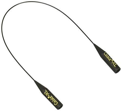 Cablz Original Eyewear Retainer, Black and Yellow with Black Cable, 12-Inch/X-Large - Image 4