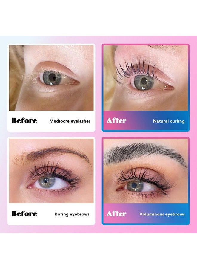 Libeauty Eyelash Lift and Color Kit Brow Lamination with Black Lash Perm Quick Lifting & Voluminous Coloring with Complete Tools DIY Use at Home & Salon Supplies - Image 5