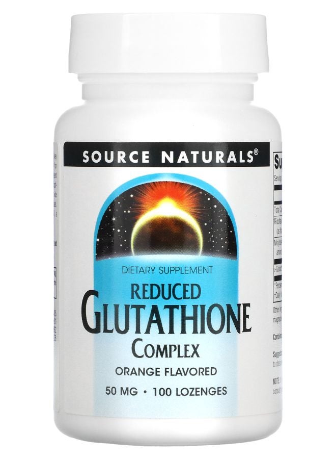مجمع الجلوتاثيون المخفض برتقال 50 ملغ 100 حبة مصاصة