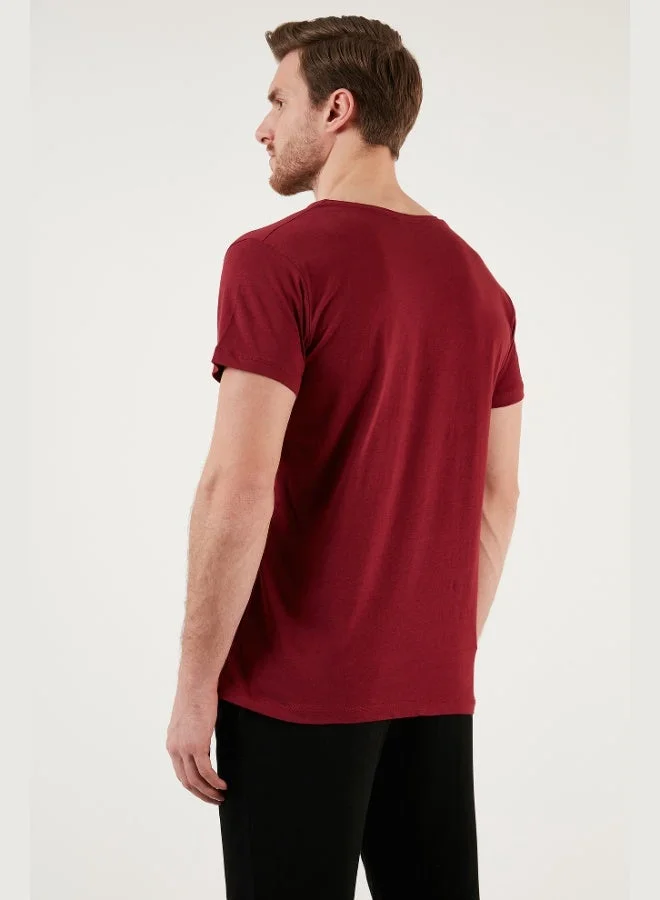 Buratti  Buratti Crew Neck Cotton Slim Fit T Shirt Men's T SHIRT 541THERE for Men | Best Price UAE