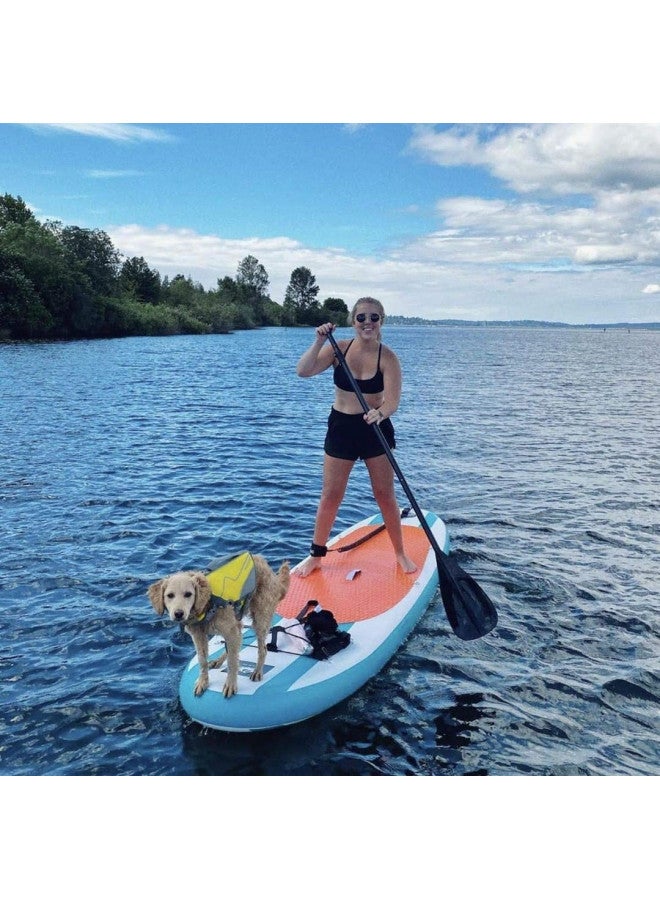Karltion Karltion SUP Paddle - Adjustable 3 Pieces Stand-Up Board Paddles Floating Aluminum Alloy Shaft Easy Packable Travel SUP-Black - Image 1