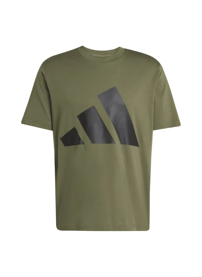 اديداس adidas M BL SJ T Green Training T-SHIRTS for Men - 2XSS