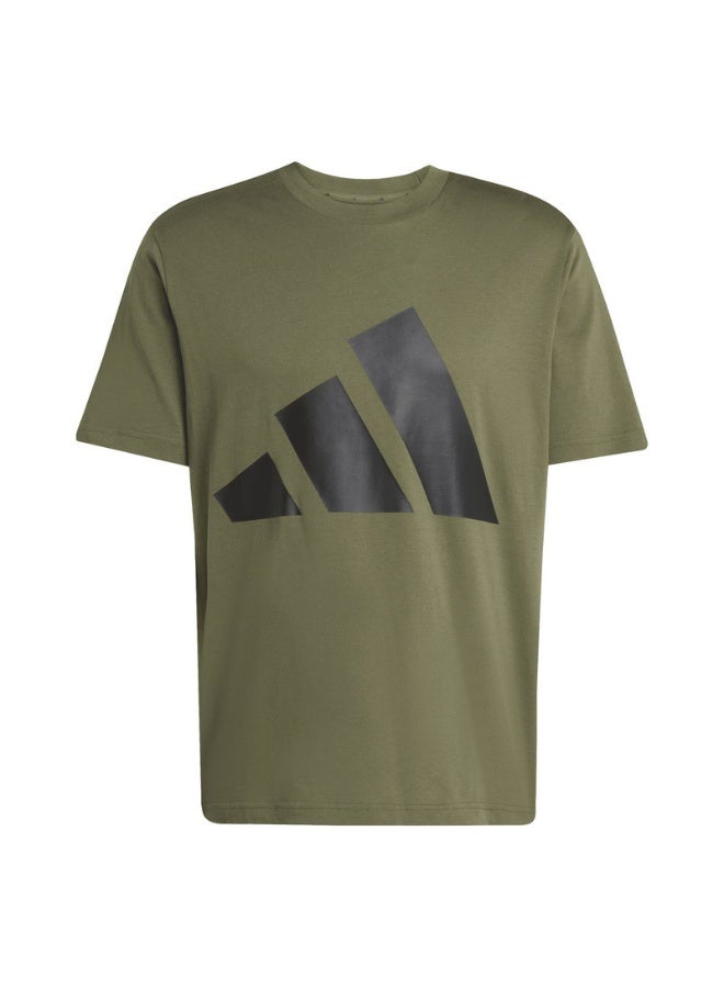 Adidas essentials big logo single men graphic t-shirt - Image 2