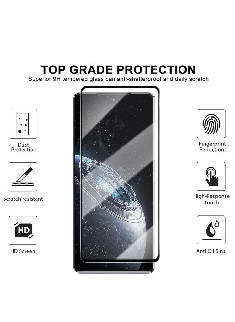 Generic - [1+1 Sets] For Oppo Reno 13 5G Case & Screen Protector Magnetic Suction Car Phone Cover with Cooling and Anti Drop Function Tempered Glass Screen Protector - Image 1