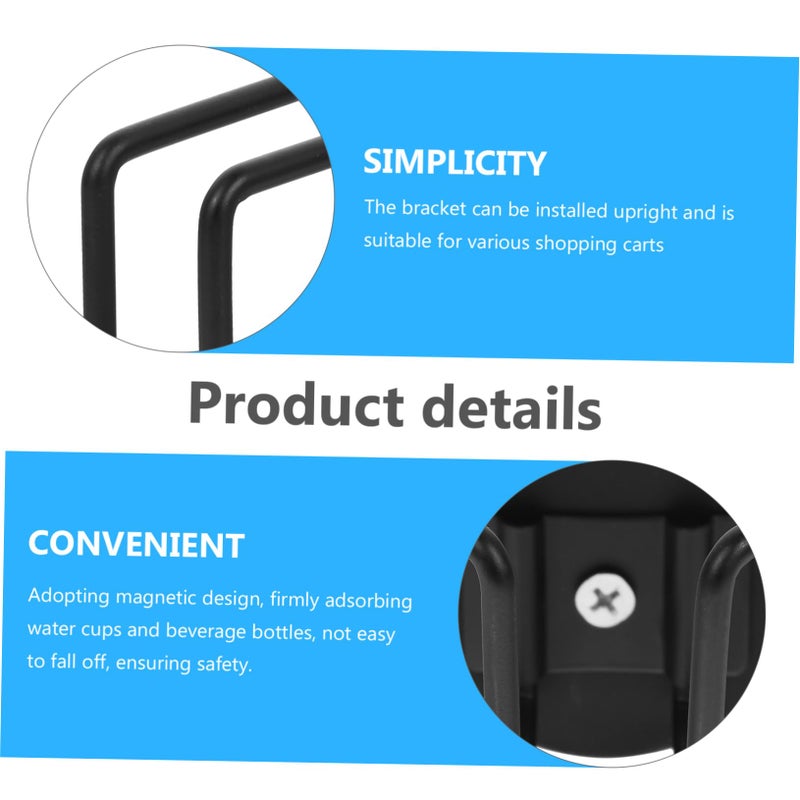 Magnetic Cup Holder For Car With Adjustable Bracket Black - Image 5