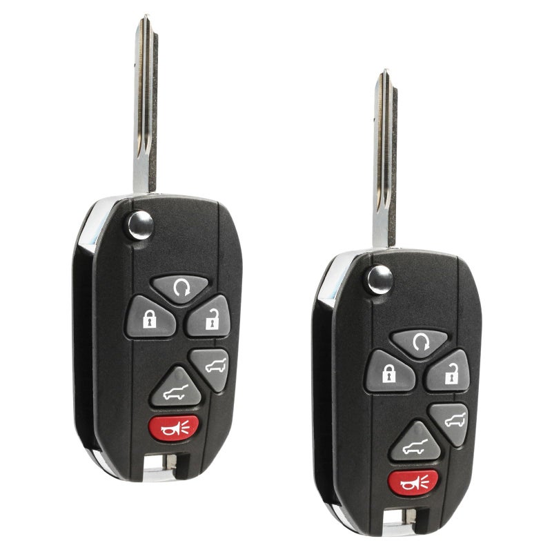 USARemote جهاز مفتاح قابل للطي يناسب 2007-2013 كاديلاك إسكاليد / شيفروليه سوبربان تاهو دخول بدون مفتاح (OUC60270)، مجموعة من 2 - Image 1