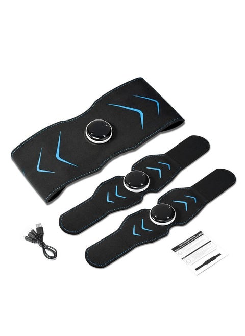 EMS Muscle Stimulator Abs Trainer 10 Modes and 39 strength ratings Stimulating Belt Arm