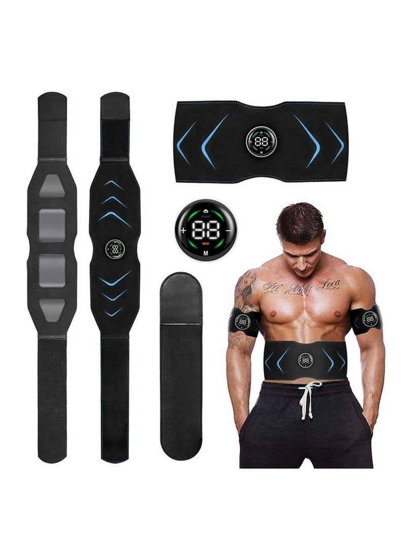 EMS Muscle Stimulator Abs Trainer 10 Modes and 39 strength ratings Stimulating Belt Arm
