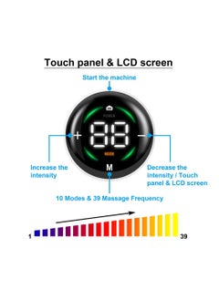 YQbest EMS Muscle Stimulator Abs Trainer 10 Modes and 39 strength ratings Stimulating Belt Arm  - Image 5