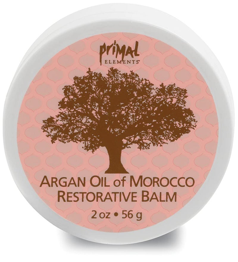 Primal Elements Moroccan Argan Oil Restorative Balm, 2 Ounce
