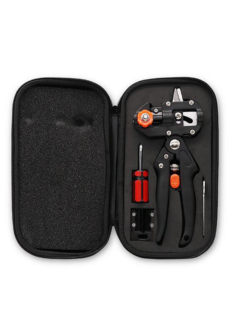 Multi Function Grafting Shears Scissor for Fruit Tree Vaccination Bud Cutter Gardening Tool with Replaceable Blade Easy U Cut V Cut Omega Cut for Rapid Healing - Image 1