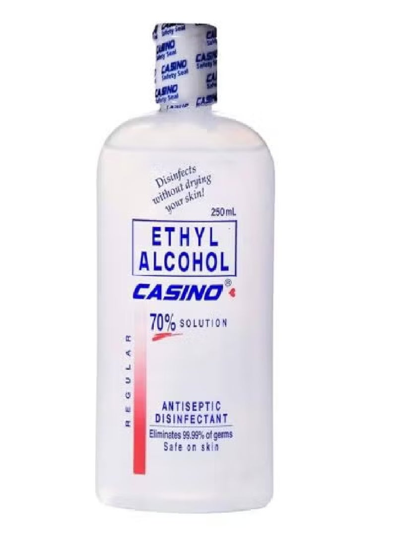 Casino Ethyl CASINO ETHYL ALCOHOL 70% SOLUTION  250ML 