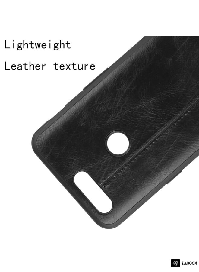 Zaboon Protective Case Cover For OnePlus 5T Shockproof Sewing Cow Pattern Skin PC + PU + TPU Case - Image 4