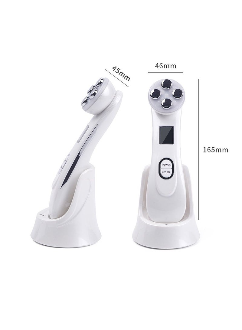 5in1 RF EMS LED Photon Face Skin Rejuvenation Electroporation Mesotherapy Facial Machine Device Instrument