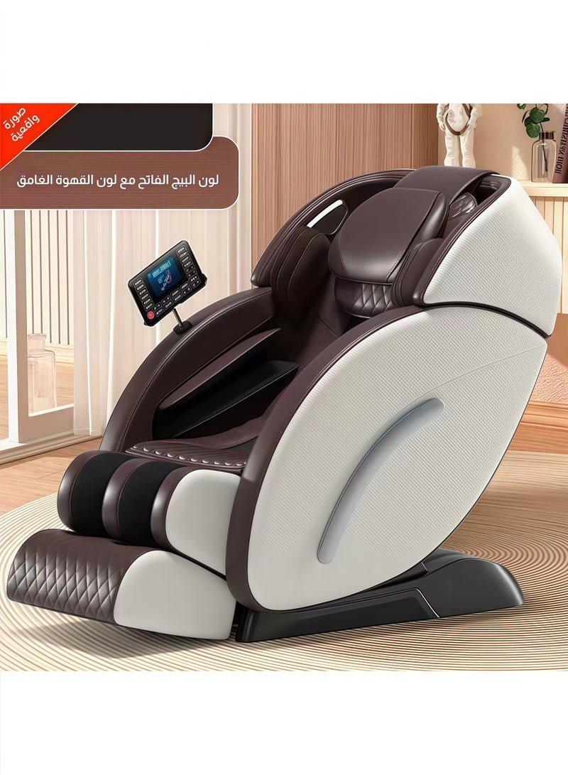 أريكة تدليك كهربائية متعددة الوظائف، كرسي تدليك، كرسي تدليك كامل الجسم + مساحة كبسولة، موسيقى لاسلكية، انعدام الجاذبية من أجل راحة مثالية. - Image 2