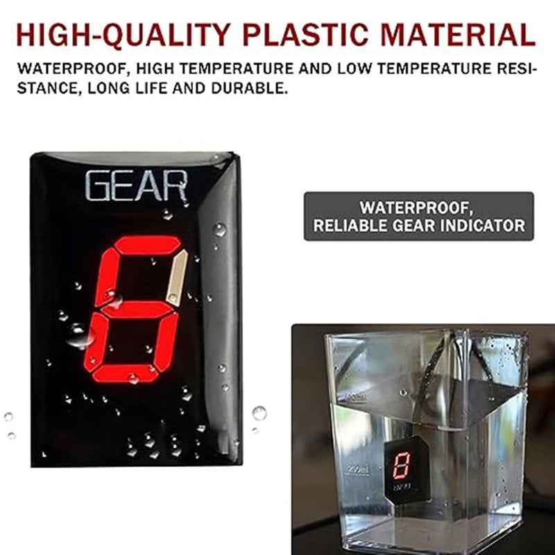 Wivplex 1-6 Gear Indicator for Boulevard C90 - Image 4
