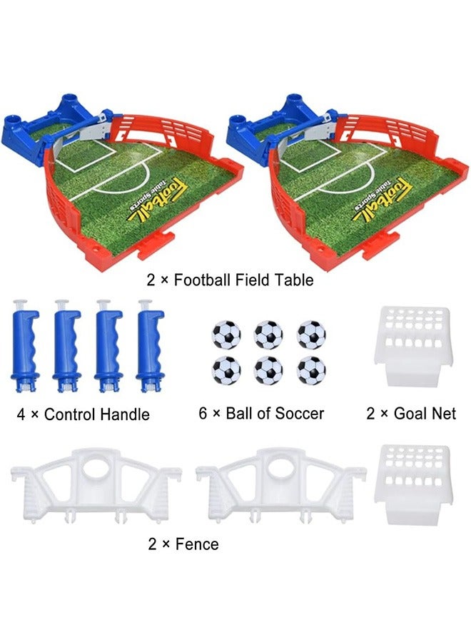 LENND Mini Football Games, Tabletop Football Soccer Pinball for Indoor Game Room, Table Top Foosball Desktop Sport Board Game for Adults Kids Family Game Night Fun (medium)  - Image 5